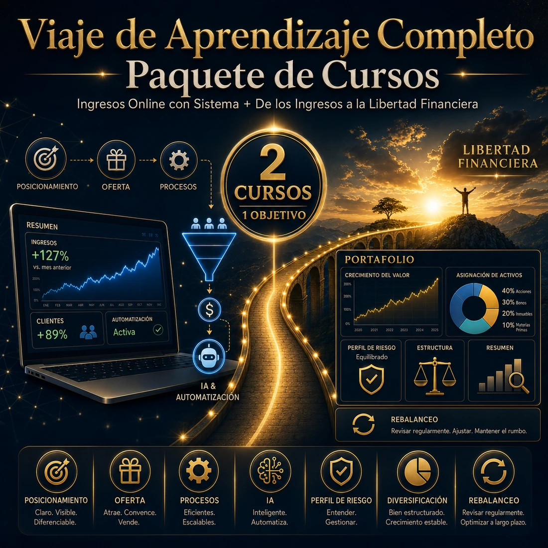 Del sistema de ingresos digitales a la estructura financiera